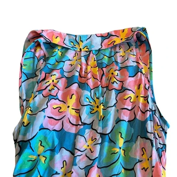 For Love And Lemons | Floral Wrap Mini Dress | S - Picture 9 of 12